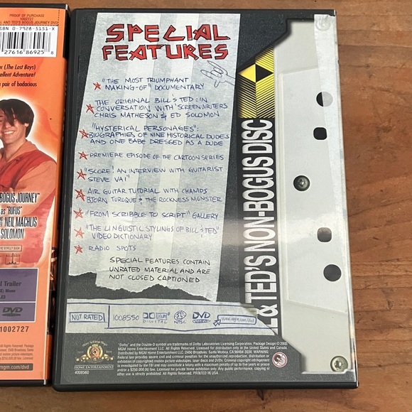 Bill & Ted's Most Excellent Collection 3 dvd set - Picture 16 of 16